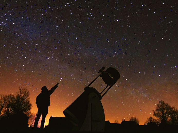 Observation du ciel étoilé
