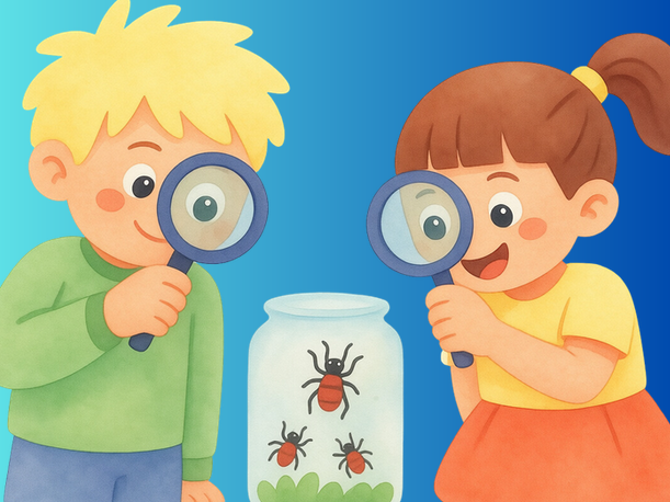Les insectes à la loupe ! - Découverte