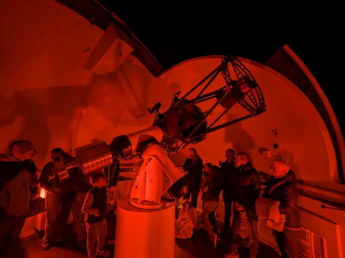 Les étoiles au télescope RC600